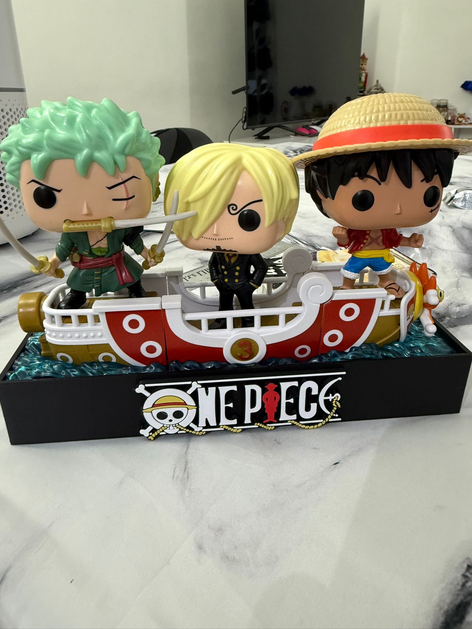 Espositore a tema One Piece