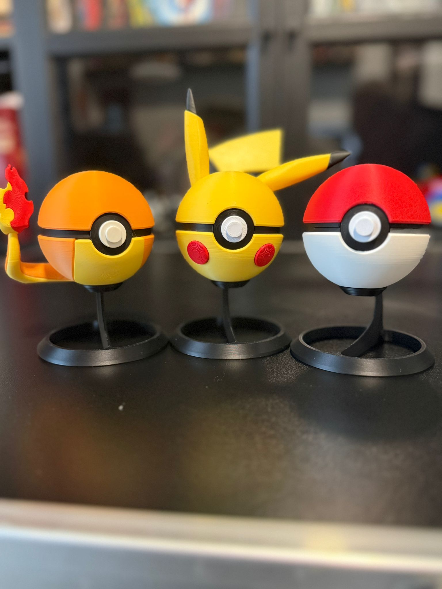 Set di sfere collezionabili da tre