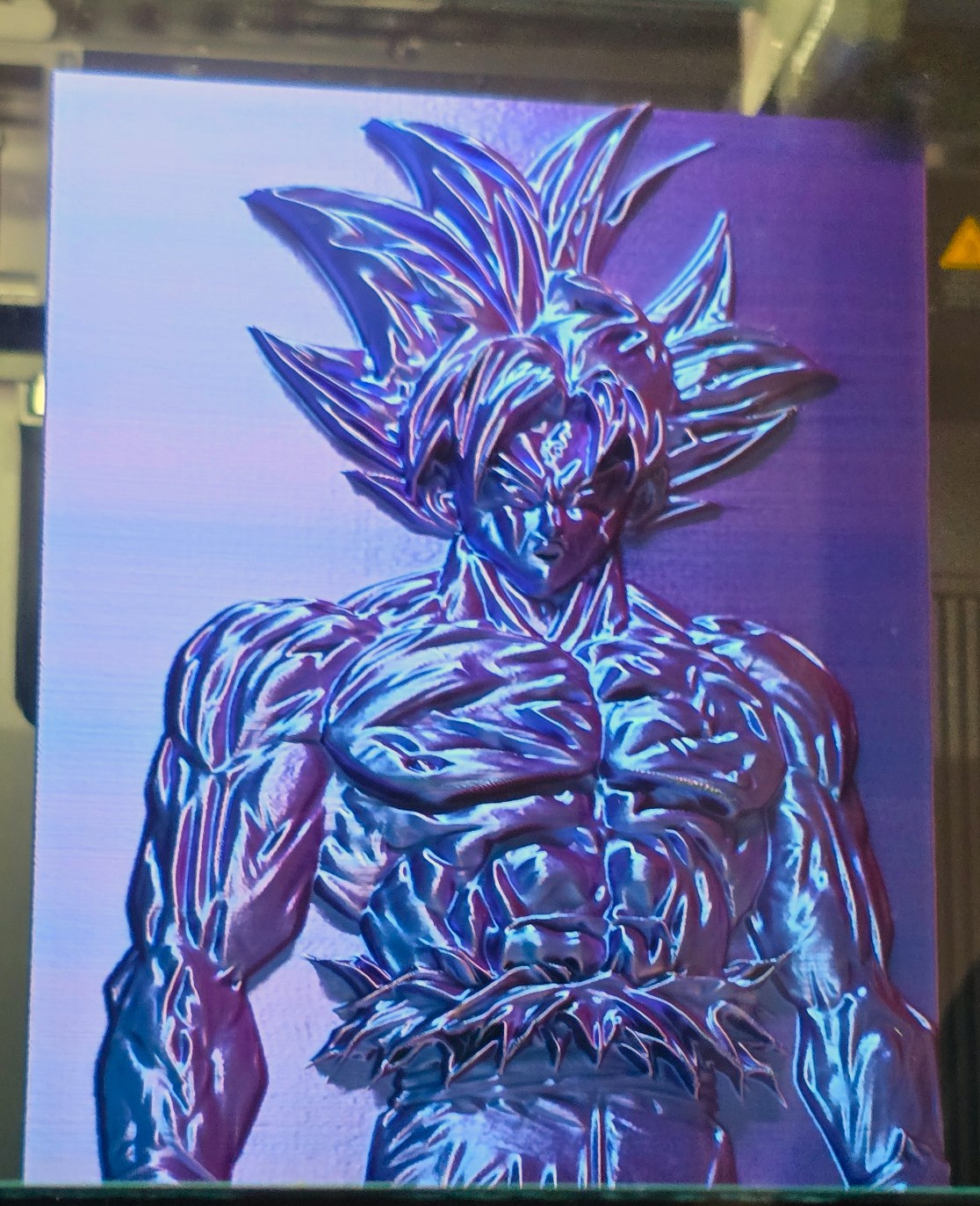 Stampa 3D Goku SuperSayan - immagine 1