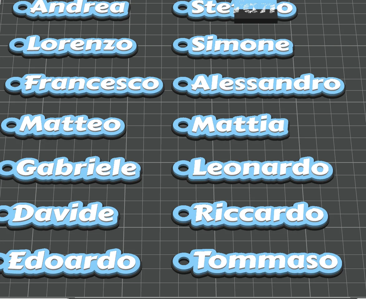 Portachiavi Personalizzati con Nome